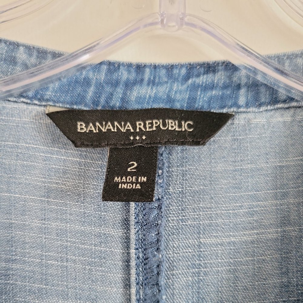 Denim Shirt Dress - Picture 3 of 6